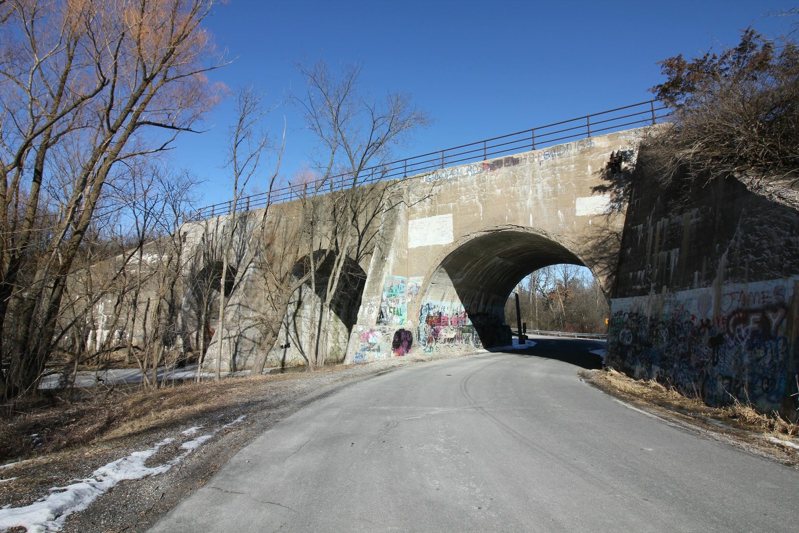 Overview, south face